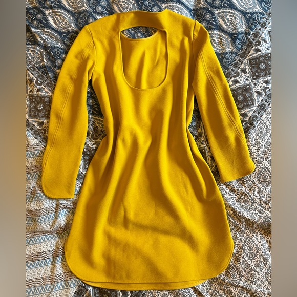 Zara shift dress with cutout back - Picture 3 of 4